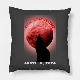 Shirt eclipse,event, total;solar,eclipse, 04,08,April 2024. Pillow