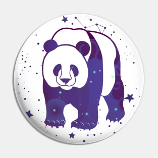 Panda Constellation Pin