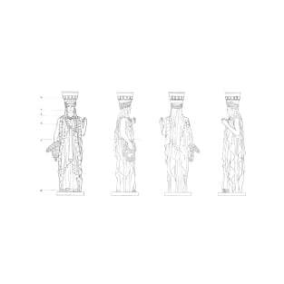 Architectural Caryatid T-Shirt