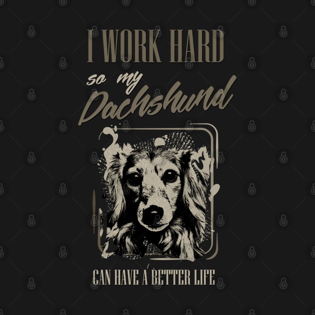 Dachshund dog  - Doxie by Nartissima