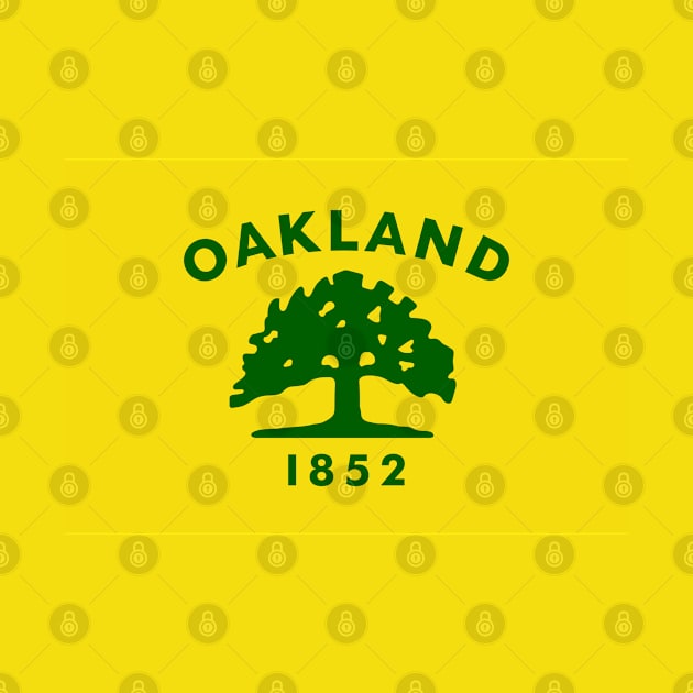 Flag of Oakland by brigadeiro