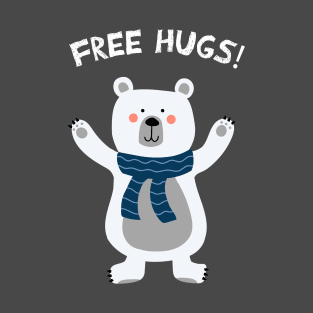 Polar Bear | Free Hugs! T-Shirt