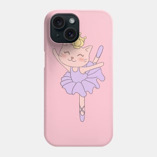 Princess Ballerina Cat Phone Case