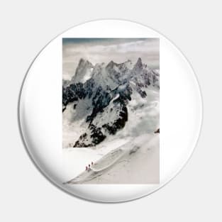 Chamonix Aiguille du Midi Mont Blanc Massif French Alps France Pin