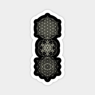 Flower of Life Sacred Geometry Chakras Magnet