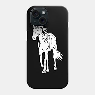 Horse Silhouette Phone Case