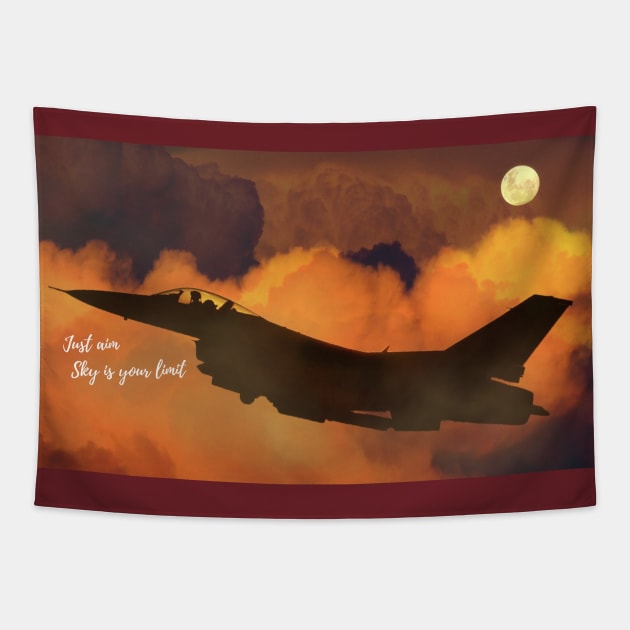 Sky is your limit Tapestry by TheCklapStore