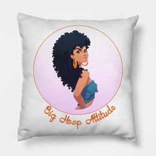 Big Hoop Attitude Pillow