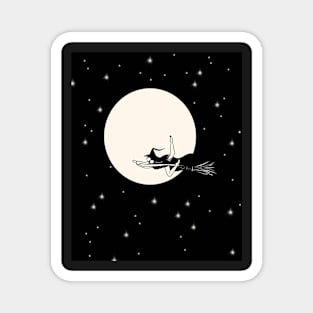 WITCH DANCING IN THE SKY Magnet