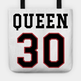 30th Birthday Gift Slab Queen 30 Tote