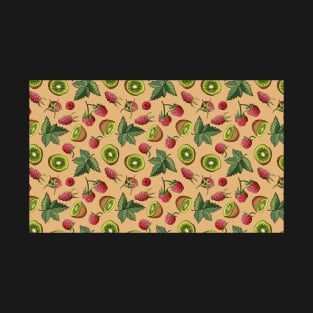 Rasberries and Kiwis pet bandana T-Shirt