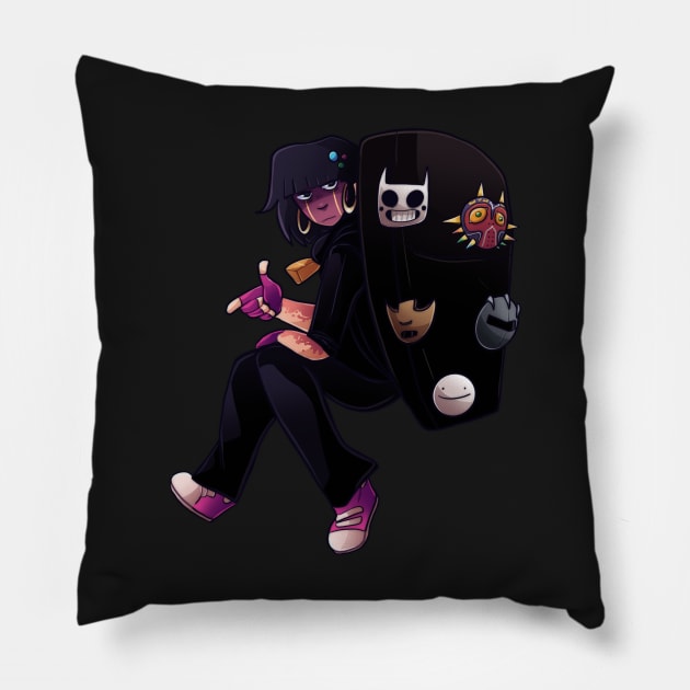 Vanity DDE Splash Art Pillow by spacebombz