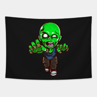 Zombie Kid Tapestry