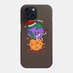 Merry christmas in the pandemic Phone Case