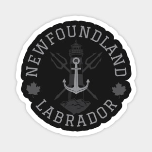Nautical Design 3 || Newfoundland and Labrador || Gifts || Souvenirs Magnet