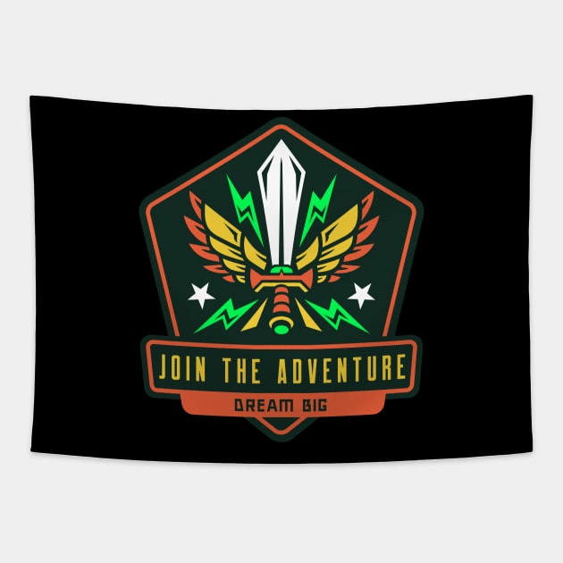 Join the adventure Tapestry by The Print Factory