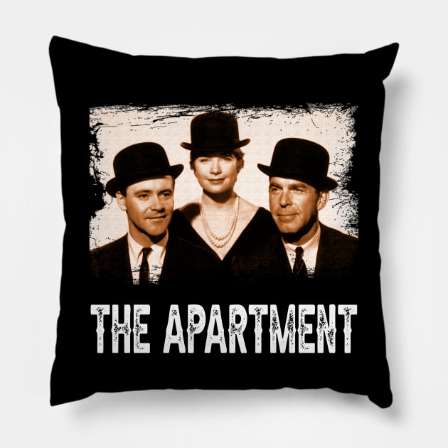 Silver Screen Sophistication Infuse Your Closet with The Apartments Timeless Glamour Pillow by WillyPierrot