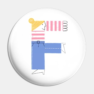 Fun ABC Pin