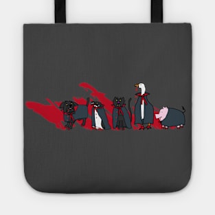 Halloween Horror Cute Vampire Animals Tote