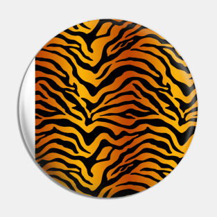 Tiger stripe print Pin