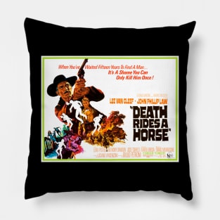 Death Rides A Horse Pillow