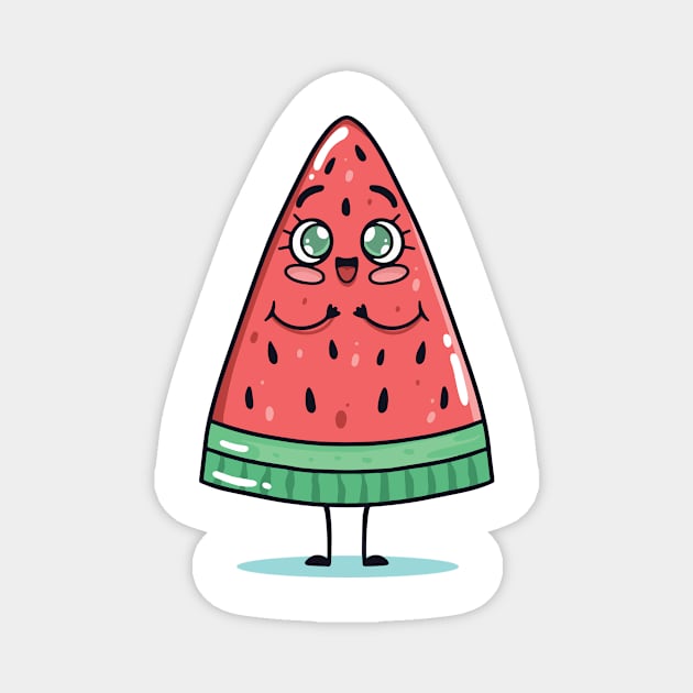 watermelon Magnet by Jenny ANy Ka