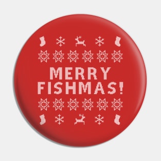 Merry Fishmas! Pin