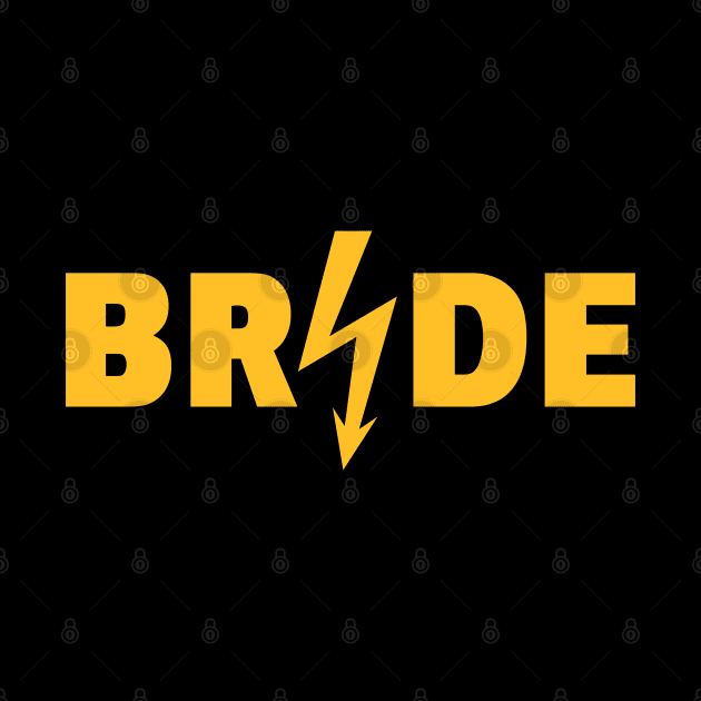 Bride Flash (Hen Night / Bachelorette Party / Gold) by MrFaulbaum