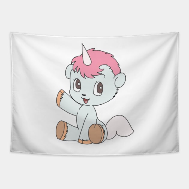 Unico Cute Tapestry by Lazarakos