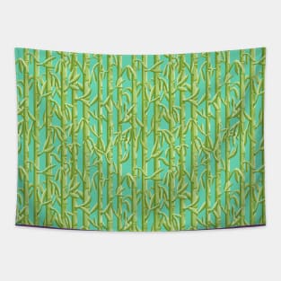 Bamboo Shoots- green Tapestry