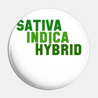 Sativa Indica Hybrid Pin