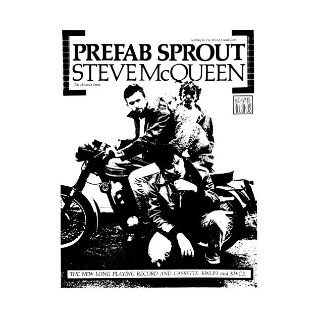 Prefab Sprout - Steve McQueen by Okay Designs