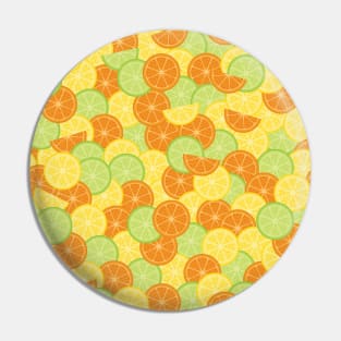 Citrus Splash Seamless Surface Pattern Design Pin