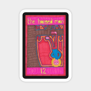 The Hanged Man. Tarot. Outsider Art Magnet