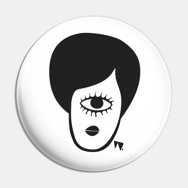 Bernadette Pin by waltoons