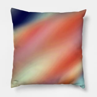 red blue white abstract texture background pattern Pillow