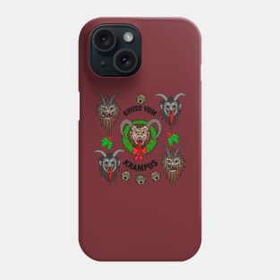 Krampus Collage Phone Case