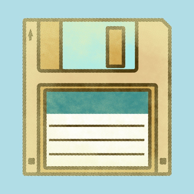 Floppy disc retro by OsFrontis