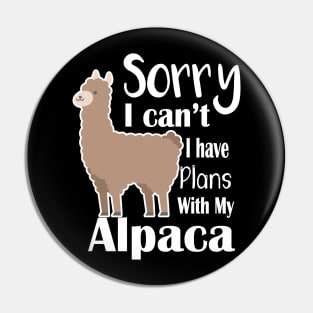 Sorry i can't i have plans with my Alpaca Pin