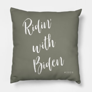 Ridin' with Biden Pillow