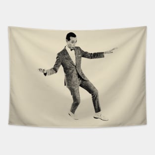 Pee Wee Herman Halftone Tapestry