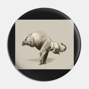 Circus Series Handstand Elephant Pin