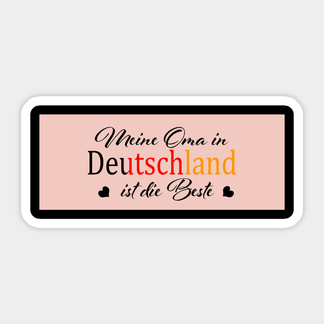 Deutschland Sticker