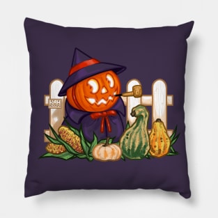 Spooky Autumn Harvest Pillow