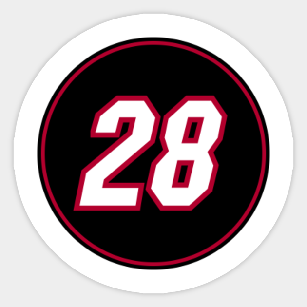 miami heat 28 jersey
