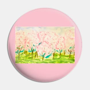 Pink garden 2 Pin