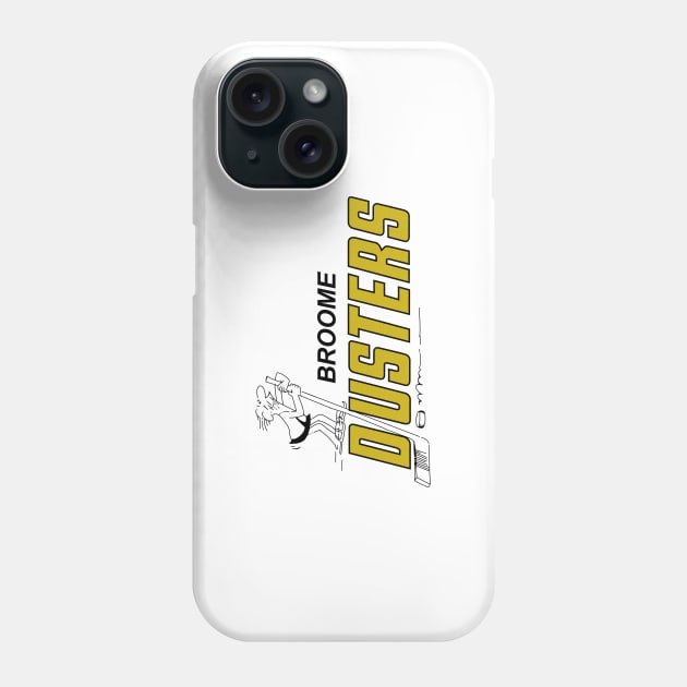 Defunct - Broome Dusters Hockey 1974 Phone Case by LocalZonly