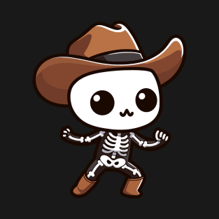 Cowboy  Skeleton T-Shirt