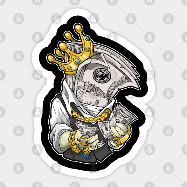 KING MONEY - Money - Sticker