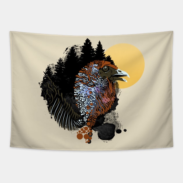 Osceola Turkey Tapestry by FITmedia